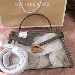 Michael Kors Whitney top handle w/ crossbody strap